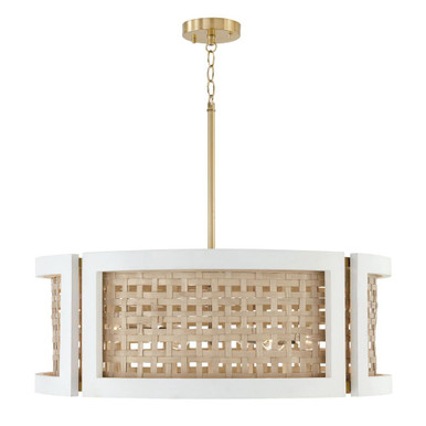Lola 6 Light Large Chandelier by Capital - 444361WM