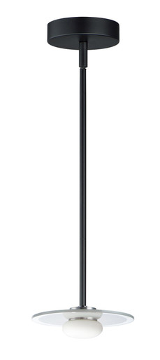 Helio 4W 1 LED Light Small Pendant by Maxim - 94760FTSWBK
