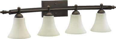 Aspen 4 Light Vanity Light by Quorum - 5077-4