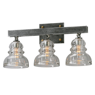 Menlo Park 3 Light Vanity Light 20.5 Inch Wide by Troy - B3953-OS