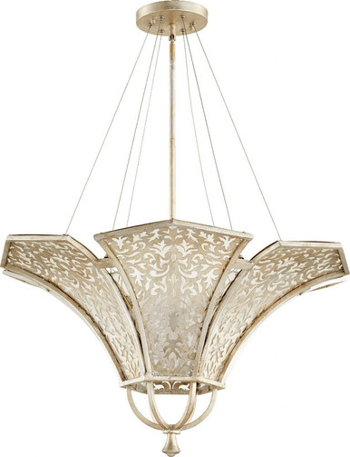 Bastille 4 Light Large Pendant 29 Inch Wide by Quorum - 875-4-60