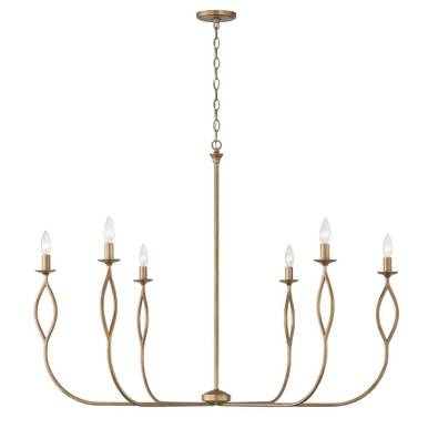 Cohen 6 Light Oversized Chandelier by Capital - 452563ML