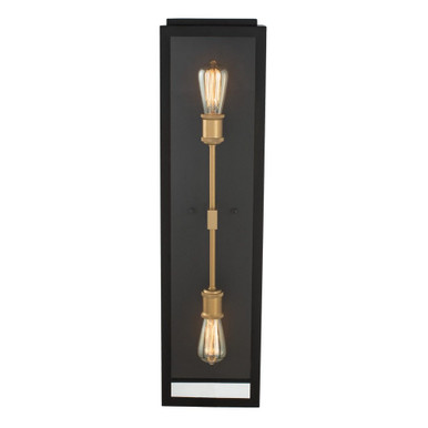 Ashland 2 Light Outdoor Wall Lantern by Kalco - 405521BSG