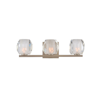 Regent Three LED Light Vanity Light by Kalco - 302833SN