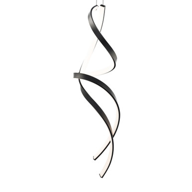 Synopsis 92W 1 LED Light Large Pendant by Modern Forms - PD-58471-BK