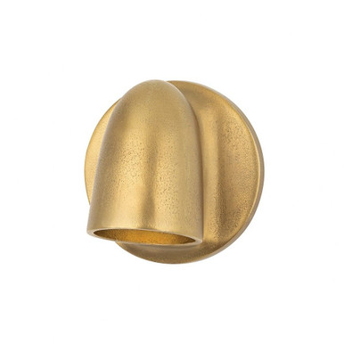 Canna 1 Light Wall Sconce 4.75 Inch Tall and 4.75 Inch Wide by Mitzi - H1075101-AGB