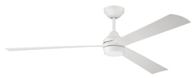 Sterling 3 Blade Ceiling Fan with Light Kit 60 Inch Wide by Craftmade - STL60-NWF