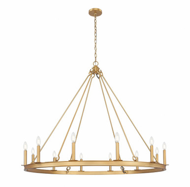 Barclay 12 Light Chandelier 39 Inch Tall and 48 Inch Wide By Z-Lite - 482R-12RB