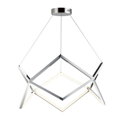 Victory 50W 1 LED Light Oversized Pendant by ET2 - E24862-PC