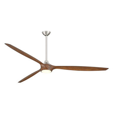 Pierce 3 Blade Ceiling Fan with Light Kit 84 Inch Wide by Minka Aire - F763L