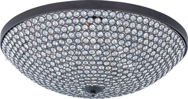 Glimmer 9 Light 22 Inch Wide Flush Mount by Maxim - 39873BCBZ