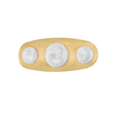 Bezel 3 LED Light Wall Sconce by Corbett - 472-03-VB