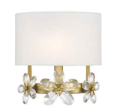 Dahlia 1 Light Wall Sconce by Savoy House - 9-4364-1-322