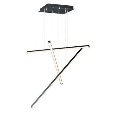 Hover 54W 3 LED Oversized Pendant by ET2 - E21373-BK