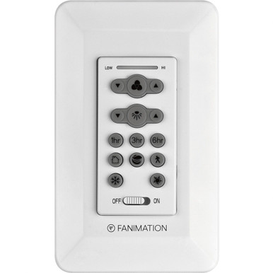 Accessory 6 Speed Reversing DC Motor Fan Wall Control by Fanimation - TW206D