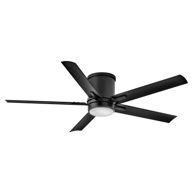 Vail Flush 5 Blade Ceiling Fan with Light Kit 52 Inch Wide by Hinkley - 902552F