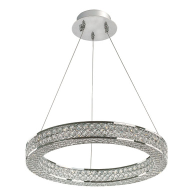 Eternity 1 Light Large Pendant 20 Inch Wide by Maxim - 39772BCPC
