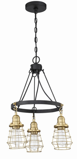 Thatcher 3 Light Small Chandelier by Craftmade - 50623-21518