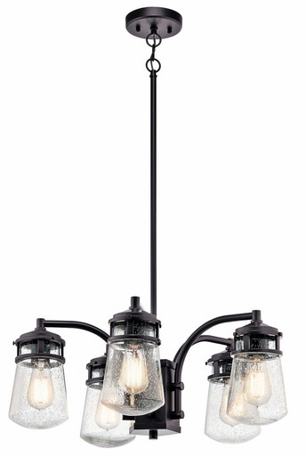 Lyndon 5 Light Medium Outdoor Ceiling Light by Kichler - 49498az