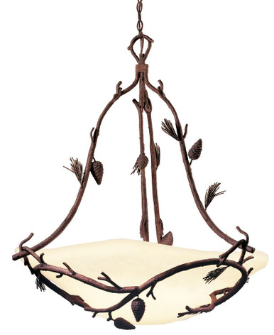 Ponderosa 6 Light Oversized Pendant by Kalco - 5023PD