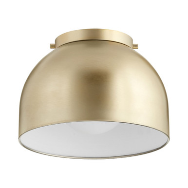 Dome 1 Light 11.25 Inch Wide Flush Mount by Quorum - 3004-11