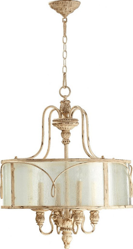 Salento 4 Light Large Pendant 27.5 Inch Tall by Quorum - 8006-4-70