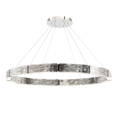 Zelda 12 LED Light Oversized Chandelier by Modern Forms - PD-56748-PN