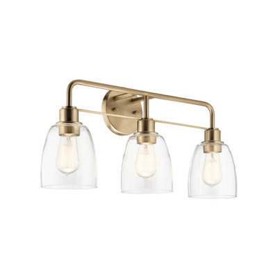Meller 3 Light Bath Vanity 11.25 x 24.25 Inch by Kichler - 55102