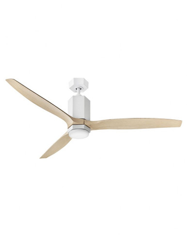 Facet 3 Blade Dual Mount Ceiling Fan with Light Kit 60 Inch W by Hinkley - 905860