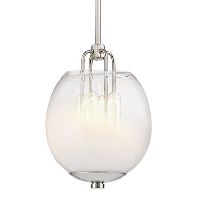 Sawyer 4 Light Pendant 12 x 9.5 Inch by Hudson Valley by Hudson Valley - 5709-PN