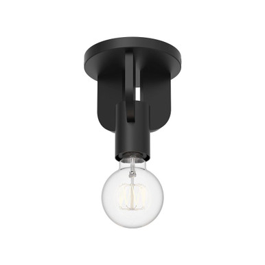 Claire 1 Light 4.25 Inch Wide Semi Flush Mount by Alora - SF607001