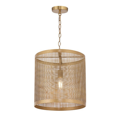 Hatcher 1 Light Medium Pendant by Maxim - 31222GLD