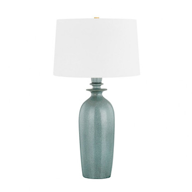 Bellmawr 1 Light Table Lamp 32 x 19 Inches by Hudson Valley - L8430-AGB/CRP