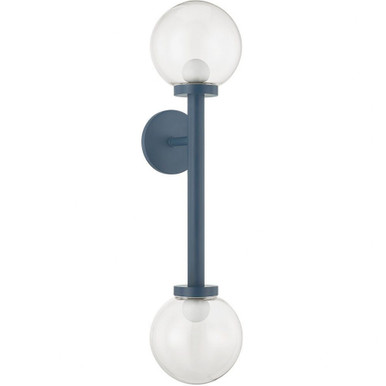 Sia 2 Light Wall Sconce by Mitzi - H883102-SBL