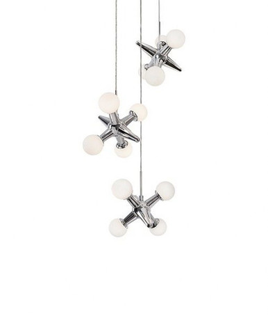 Jax 90W 3 LED Small Small Pendant by Kuzco - MP51003-CH