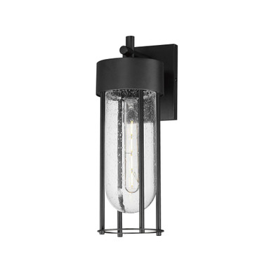 Millennial 1 Light Outdoor Wall Lantern 16 Inch Tall by Maxim - 30582CDBK