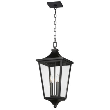 Sutton Place VX 2 Light Outdoor Small Pendant by Maxim - 40239CLBK