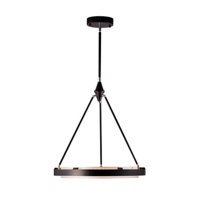 Duo 49W LED Pendant 26.63 Inch Tall and 23.63 Inch Wide by Alora - PD302724CBSS-UNV-010