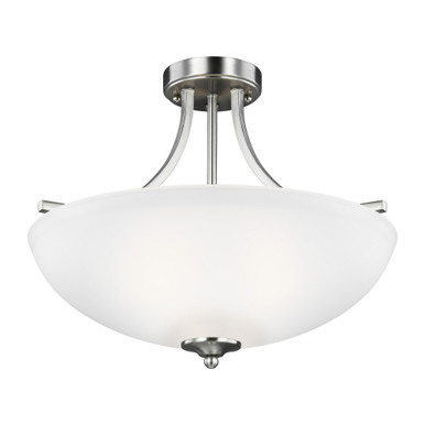 Geary 3 Light Large Semi Flush Mount by Generation - 7716503