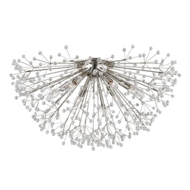 Dunkirk 6 Light 30 Inch Wide Flush Mount by Hudson Valley - 6028