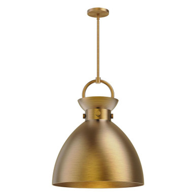 Waldo 1 Light Large Pendant 21.75 Inch Tall by Alora - PD411318