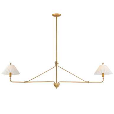 Kismet 2 Light Linear Small Pendant by Maxim - 18312SWGL