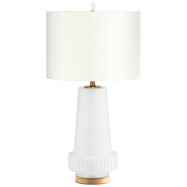 Mila 2 Light Table Lamp 33 Inches Tall and 17 Inches Wide by Cyan - 10545