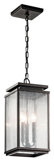 Manningham 3 Light Mini Outdoor Ceiling Light by Kichler - 49387oz
