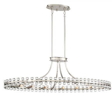 Clover 12 Light Oversized Oval Chandelier by Crystorama - CLO-8897