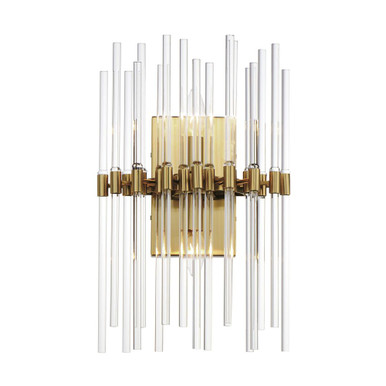 Divine 2 Light Wall Sconce by Maxim - 38409CLHR