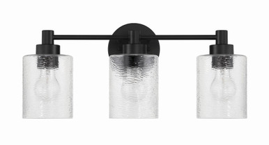 Lyndsey 3 Light Bath Vanity 9 Inch Tall and 20.25 Inch Wide by Craftmade - 60203