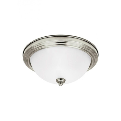 Geary 1 Light 11.5 Inch Wide Flush Mount by Generation - 77063
