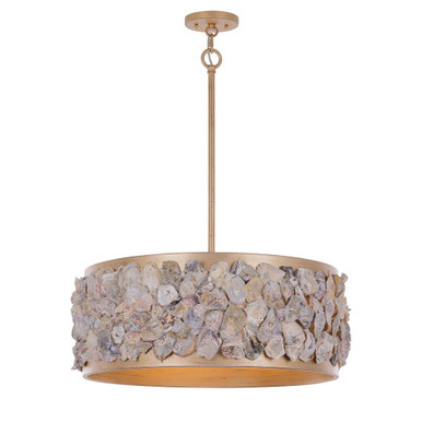 Leanne 4 Light Pendant 9.5 Inch Tall and 24 Inch Wide by Savoy House - 7-8401-4-342