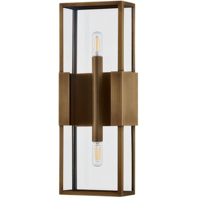 Santa Clara 2 Light Wall Sconce 18 Inch Tall by Troy - B2918-PBR